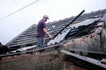 Mưa đá cường độ lớn trên địa bàn giáp ranh Điện Biên và Sơn La