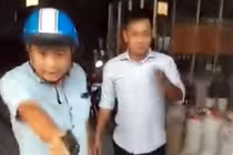 Thượng úy công an nổ súng khi đánh nhau với nhóm thanh niên