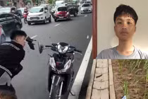 Thanh niên đập phá xe máy sau va chạm ở Hà Nội: Vị thành niên có thoát án?