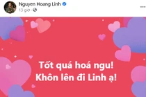 MC Hoàng Linh bất ngờ lên mạng tự nhận 'ngu
