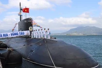 Cận cảnh lễ thượng cờ tàu ngầm Đà Nẵng, Bà Rịa-Vũng Tàu
