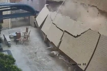 Sập nhà 2 tầng do nổ khí ga khiến ba người thiệt mạng ở Trung Quốc.