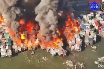 Cháy lớn tại Manila, nhiều ngôi nhà bị thiêu rụi