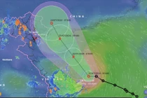Bão số 2 đổ bộ Miền Bắc, mưa lớn từ đêm 22/07