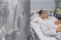 Nam sinh bị người lạ chặn xe, hành hung trên đường đi học về