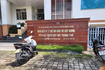 Điểm danh những nhà thầu “quen” tại Ban QLDA TP Quảng Ngãi