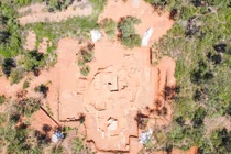 Cận cảnh phế tích tháp cổ thế kỷ 13 vừa phát lộ ở Bình Định