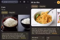 Google thử nghiệm hiển thị công thức nấu ăn khi search món