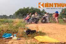 Thi thể bé trai nguyên cuống rốn bị vứt dưới mương nước