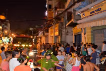 TP HCM: Cháy nhà 4 tầng, 6 người kêu cứu