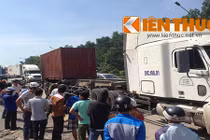 Bình Dương: Container cán nam thanh niên tử vong tại chỗ