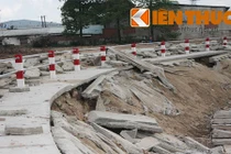 Soi công trình hoành tráng 345 tỷ đồng nứt toác sau...1 trận mưa