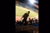 Tạm đình chỉ CSCĐ tát nữ CĐV trên sân Gò Đậu