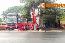 Bình Dương: Nhà xe Huệ Nghĩa ngang nhiên lập bến “cóc” trái phép 