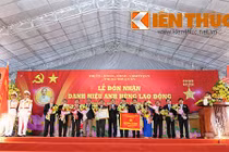 Thị xã Thuận An đón nhận danh hiệu AHLĐ