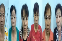 Hàng chục “quý bà” say sưa sát phạt trên chiếu bạc