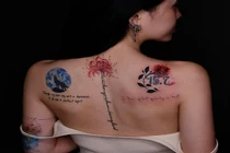 Linh Ngọc Đàm và những hình xăm "chất như nước cất"