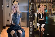 Nữ streamer gốc Việt lộ sắc vóc làm netizen khen hết lời 