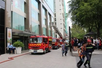 Diễn tập PCCC tại Vincom Center Đồng Khởi 