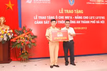 Eurowindow; Melinh Plaza đồng hành cùng CSGT Hà Nội