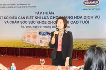 Vinamilk chăm sóc người cao tuổi Nghệ An, Thanh Hóa