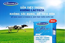 Sữa tiệt trùng không lactoza đầu tiên tại Việt Nam