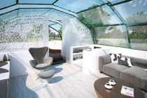 Độc đáo nhà kính dành cho con người