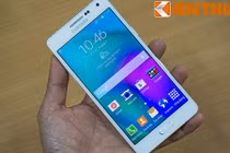 Mở hộp điện thoại nhôm nguyên khối Samsung Galaxy A5