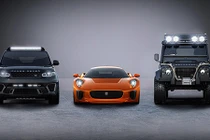 Jaguar C-X75 và Range Rover Sport cùng xuất hiện trong phim 007