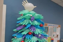 Muôn kiểu thiết kế cây thông noel ngộ nghĩnh