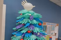 Muôn kiểu thiết kế cây thông noel ngộ nghĩnh