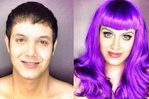 Mỹ nam "biến hóa" thành sao nữ Hollywood nhờ make up