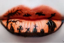 Ý tưởng trang điểm môi ma mị cho ngày Halloween