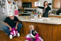 Hài hước, cảm động ảnh ngày thường bố và con gái 