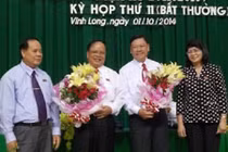 Họp bất thường, Vĩnh Long có Chủ tịch tỉnh mới