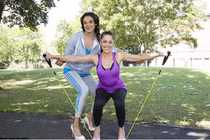 Rùng mình trào lưu tập gym đi giày cao gót