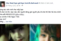 Thuê người yêu đi chơi Noel: Bạc triệu mỗi giờ