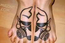 Những hình xăm chân táo bạo nhất