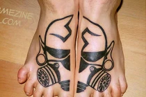 Những hình xăm chân táo bạo nhất