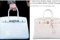 Lý Nhã Kỳ dính nghi vấn dùng túi Hermes nhái