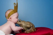 Ảnh bé hóa thân thành nhân vật trong cổ tích