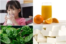 Top 10 thực phẩm giúp mẹ nuôi con chân dài 