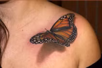 Ngỡ ngàng với những hình xăm 3D như thật 