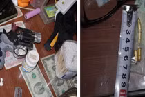 Bắt nhóm tội phạm ma túy, thu giữ 1 khẩu súng rulo