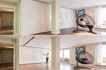 Bức tường di động - Giải pháp hoàn hảo cho ngôi nhà hẹp