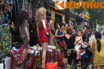 Treo biển thanh lý rởm, cửa hàng Hà Nội vớ bẫm