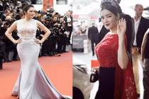 Váy tiền tỷ gây choáng của Lý Nhã Kỳ tại các mùa Cannes 