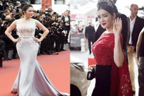 Váy tiền tỷ gây choáng của Lý Nhã Kỳ tại các mùa Cannes 