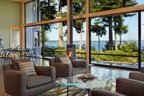 Những ngôi nhà bừng sáng với cửa sổ khổng lồ