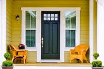 Màu sắc hoàn hảo cho cửa ra vào khiến ai cũng phải ngước nhìn